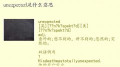 unexpected,unexpectedʲô˼