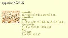 oppositeʲô˼,oppositeʲô˼